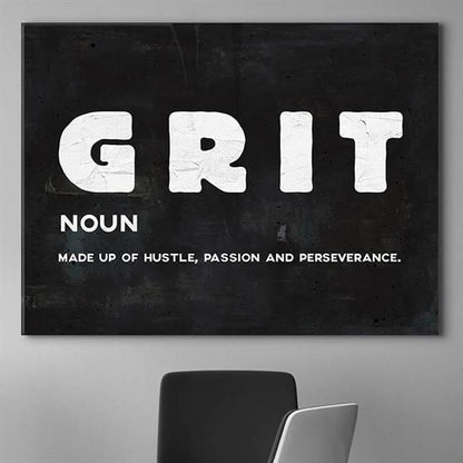 Grit canvas