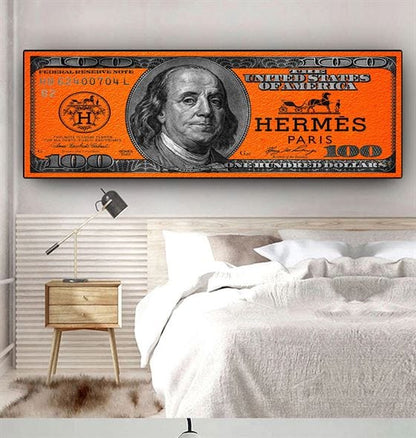 Hermes dollar canvas