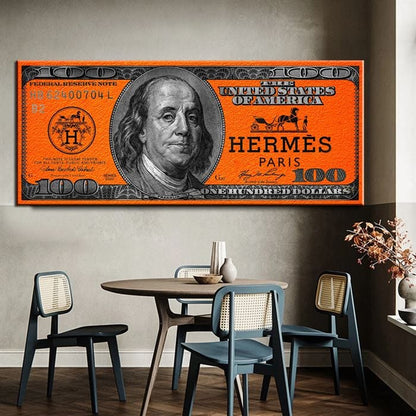 Hermes dollar canvas