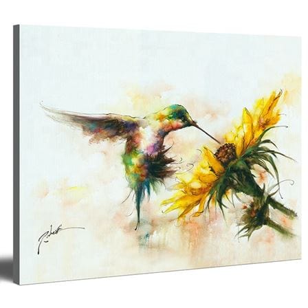 Hummingbird canvas
