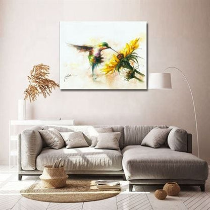 Hummingbird canvas