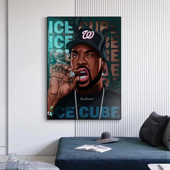 Ice Cube canvas