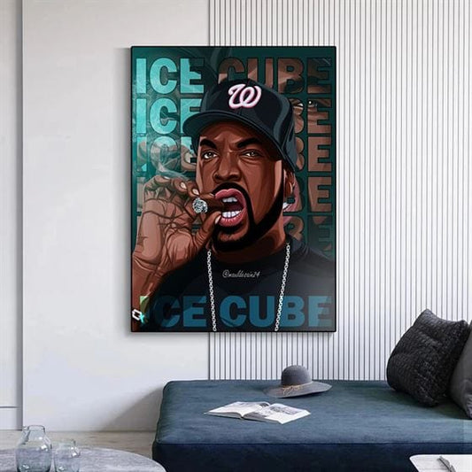 Ice Cube canvas