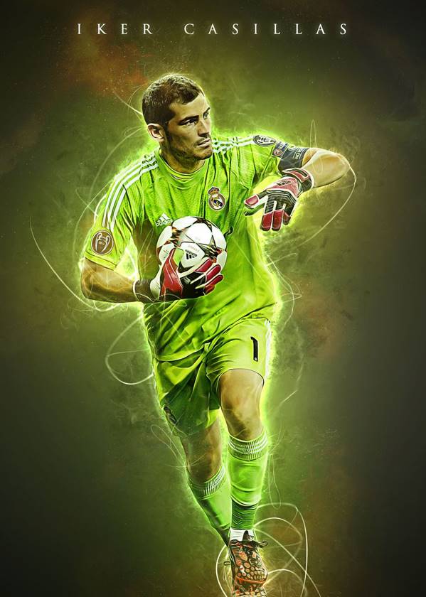 Iker Casillas canvas