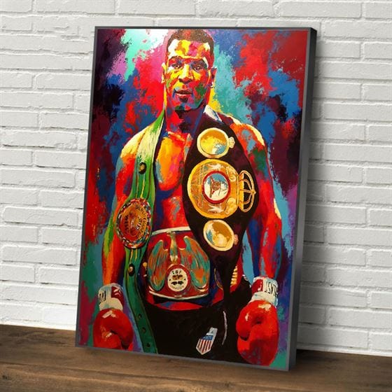 Iron Mike Tyson canvas