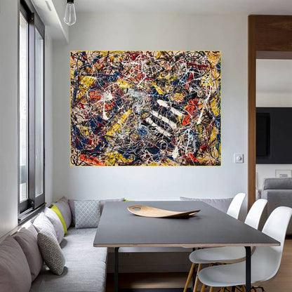 Jackson Pollock - Number 17A canvas
