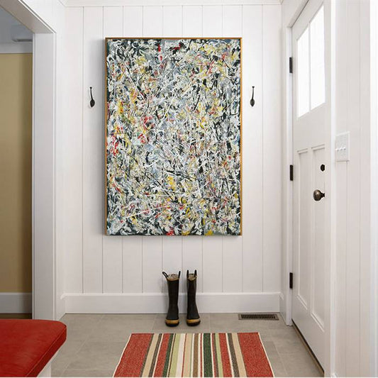 Jackson Pollock - White Light canvas