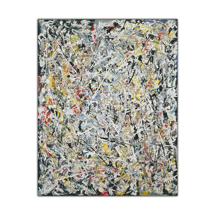 Jackson Pollock - White Light canvas