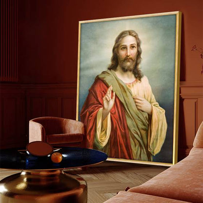 Jesus Christ portrait canvas