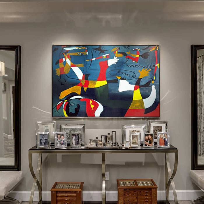 Joan Miro - Hirondelle Amour canvas