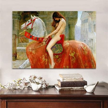 John Collier - Lady Godiva canvas