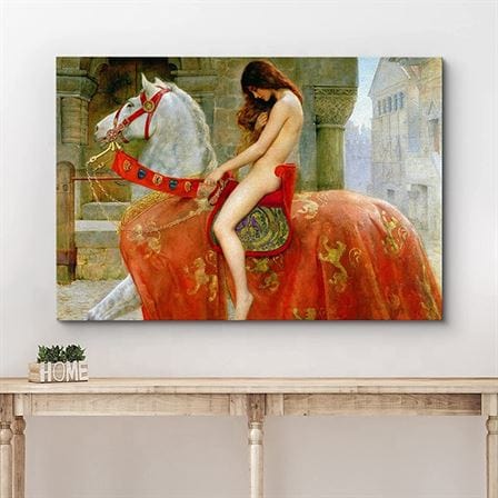John Collier - Lady Godiva canvas