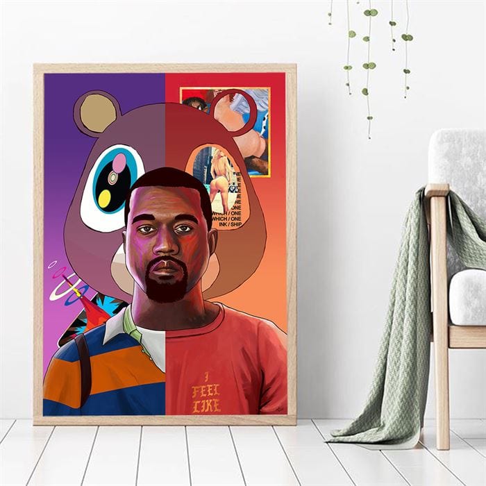 Kanye West - Father Stretch My Hands Canvas Wall Art — Kanye West Canvas - Kanye West Wall Art - Ye Canvas hot Wall Decor - Ye Canvas Print