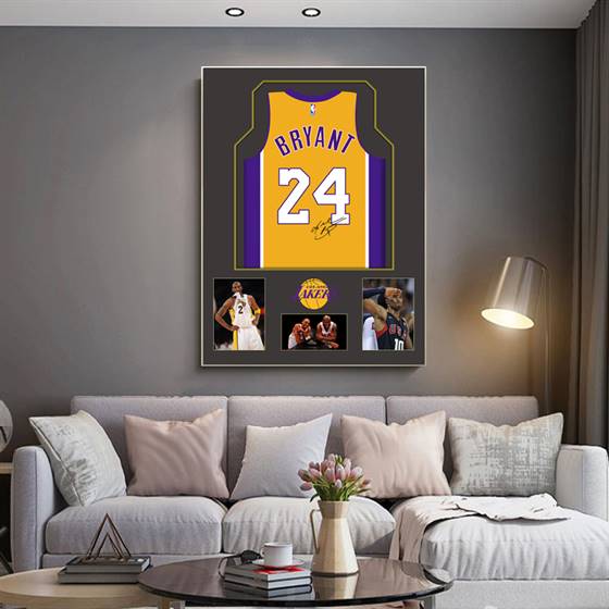 Kobe Bryant jersey  24 canvas