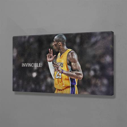 Kobe - Invincible canvas