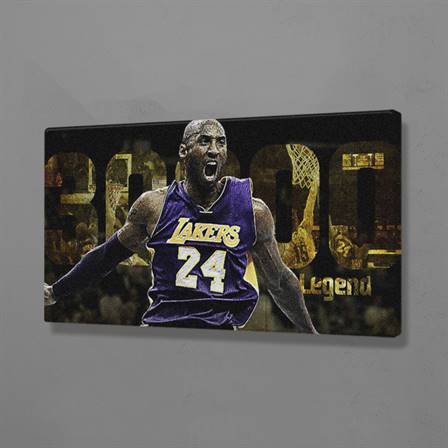 Kobe - Legend canvas