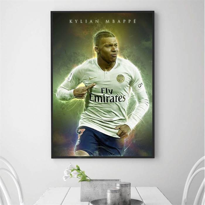 Kylian Mbappe canvas