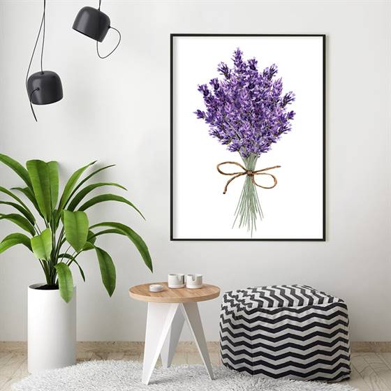 Lavender canvas