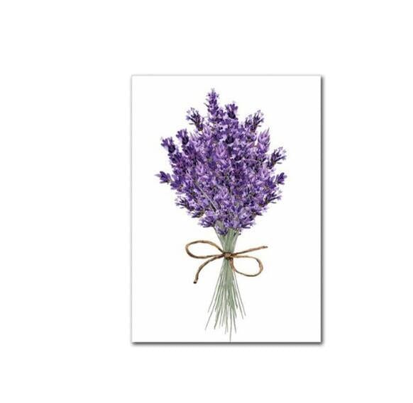 Lavender canvas