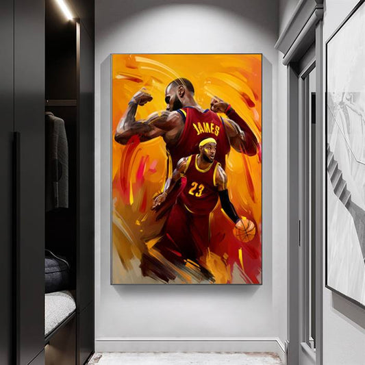 LeBron James - Cleveland canvas