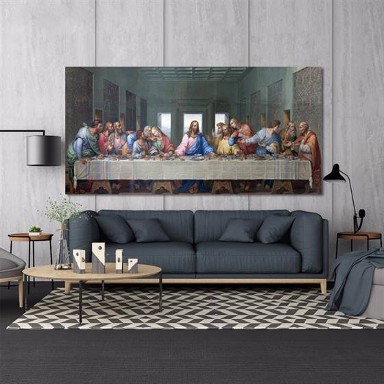 Leonardo da Vinci - Last supper canvas
