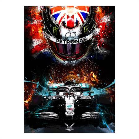 Lewis Hamilton canvas