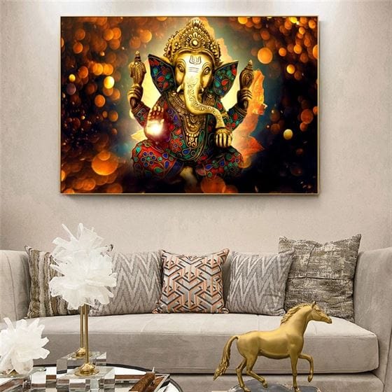 Lord Ganesha canvas