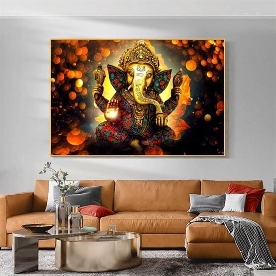 Lord Ganesha canvas