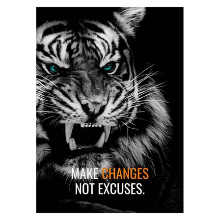 Make changes not excuses canvas