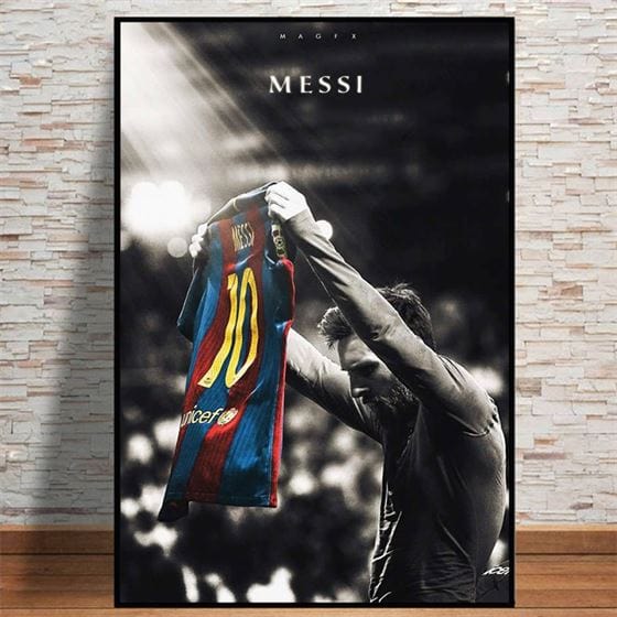 Messi 10 canvas