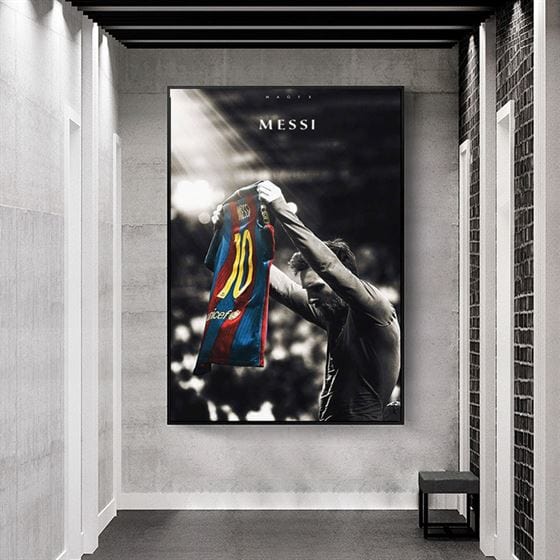 Messi 10 canvas