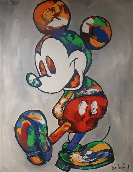 Mickey Mouse canvas