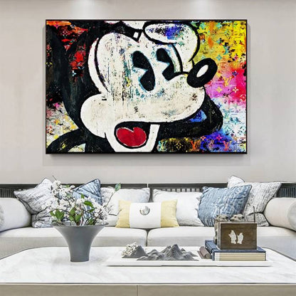 Mickey Mouse LV canvas