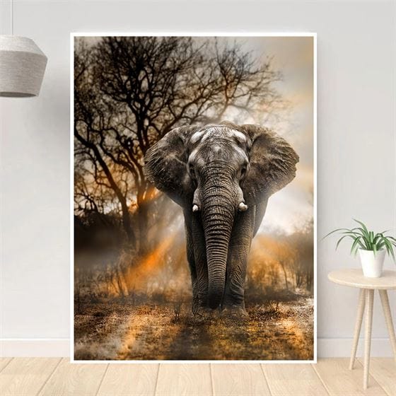 Mighty elephant canvas