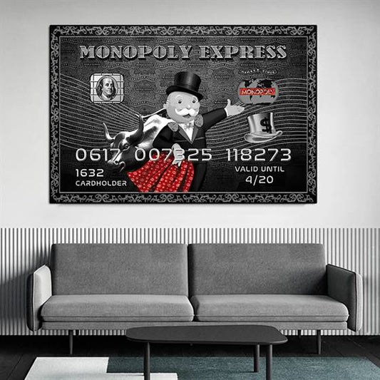 Monopoly express canvas