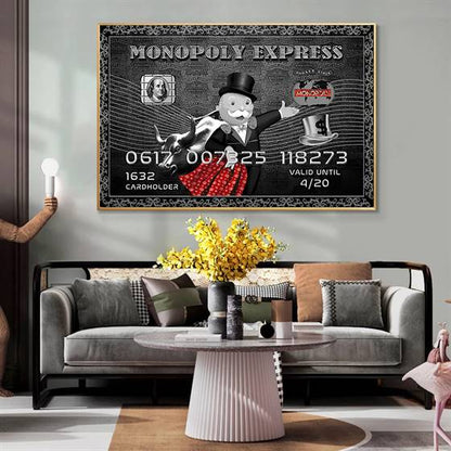 Monopoly express canvas