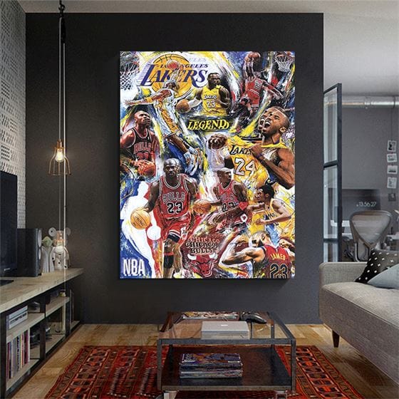 NBA Legends canvas