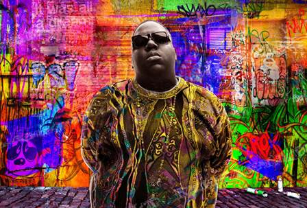 Notorious B.I.G. canvas