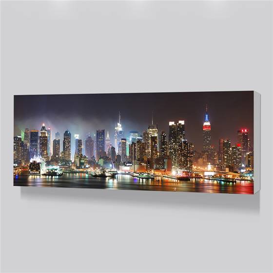 NYC night scenery canvas