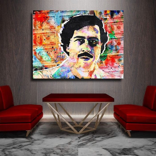 Pablo Escobar canvas