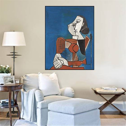 Pablo Picasso - Seated woman canvas