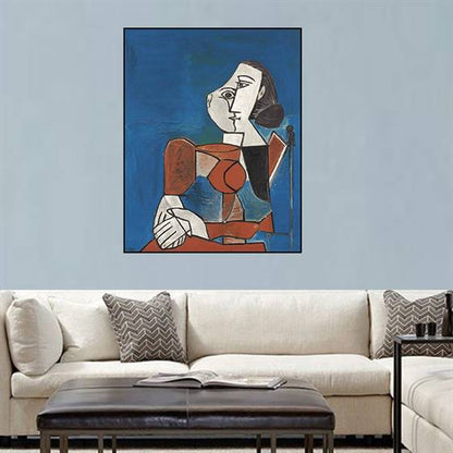 Pablo Picasso - Seated woman canvas