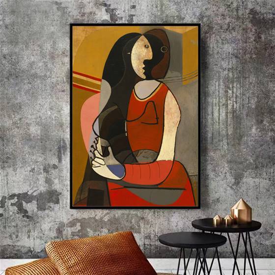 Pablo Picasso - Seated Woman canvas