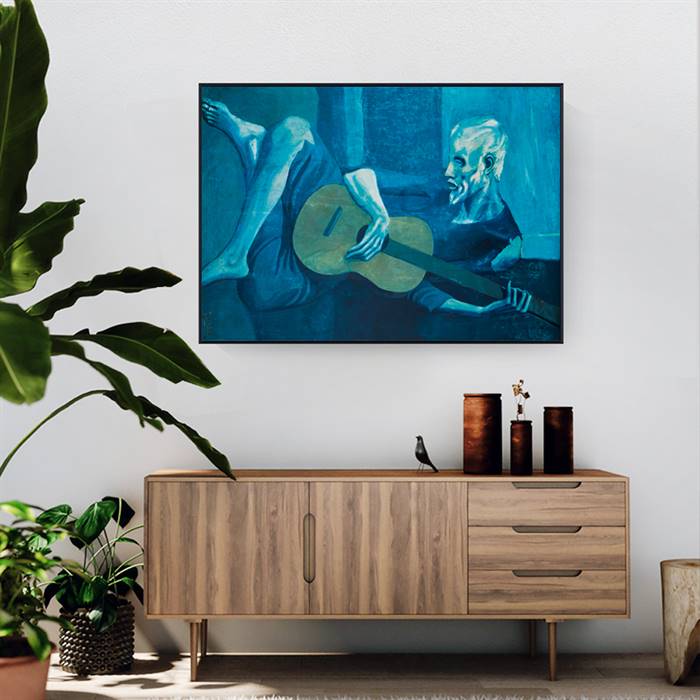 Pablo Picasso - The old guitarist canvas
