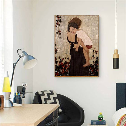 Pan Xi - Mother and child canvas