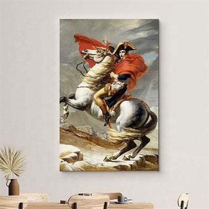 Paul Delaroche - Bonaparte Crossing the Alps canvas
