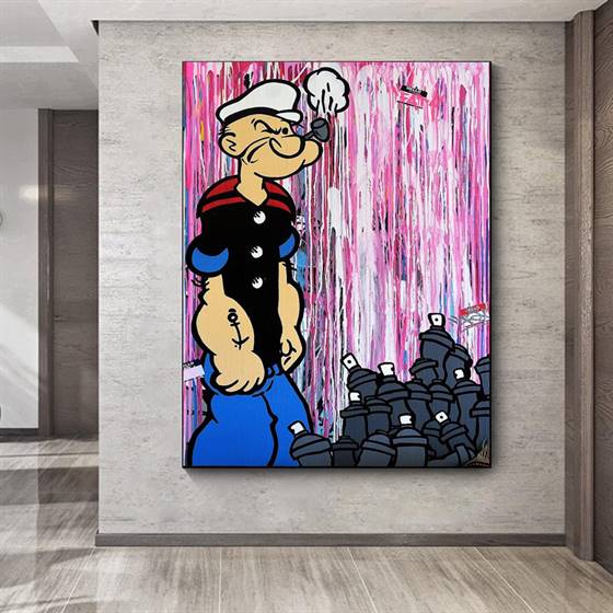 Popeye canvas