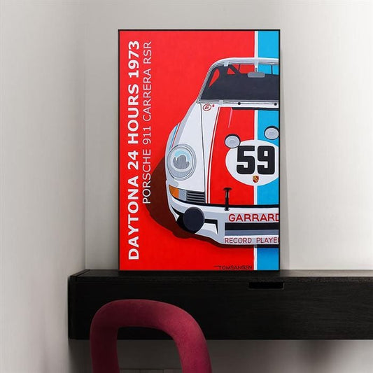 Porsche 911 Carrera canvas