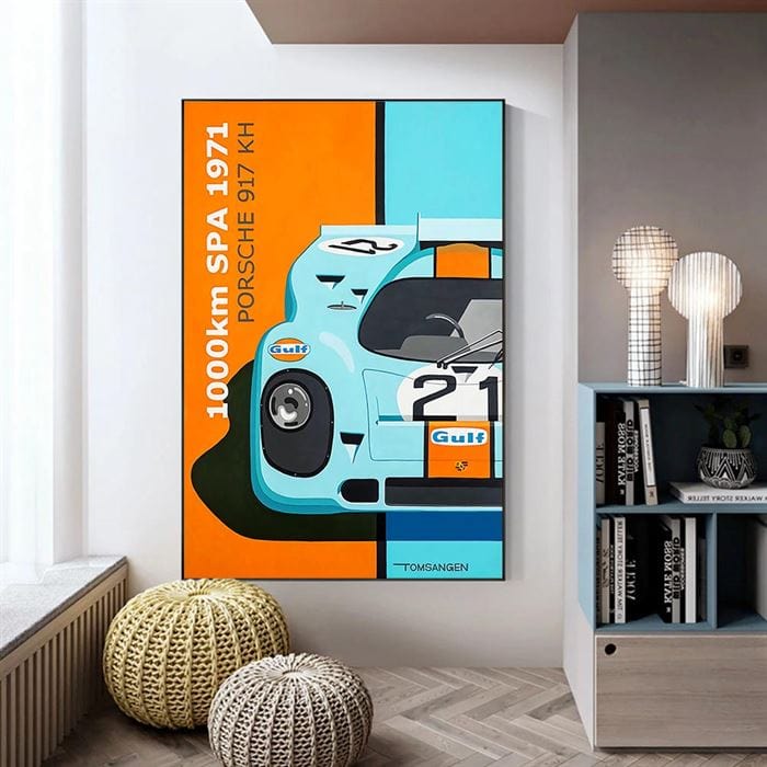 Porsche 917 canvas