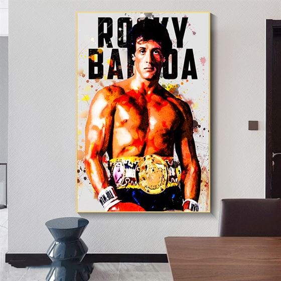 Rocky Balboa canvas